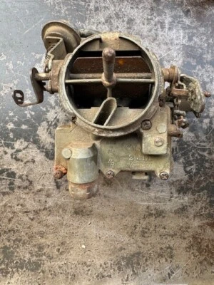 Vintage Carburetor GM 2 Jet Bay City 7043114 2 Barrel 1973 Chevy - Image 1 of 4