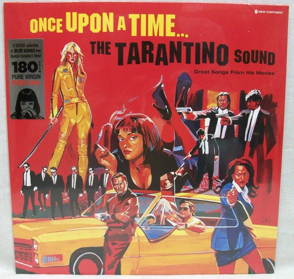 NEW & Sealed "Once Upon A Time The Tarantino Sound" LP 180gm Red Vinyl Record - Image 1 of 2