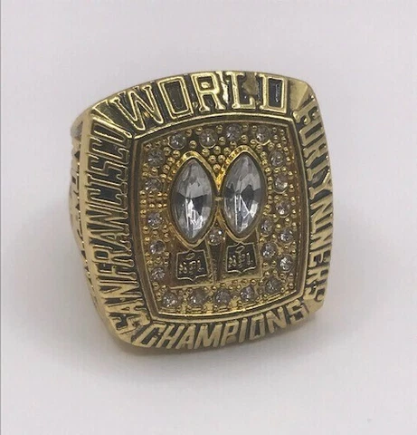 1984 San Francisco 49ers Super Bowl Championship Ring #MONTANA Replica Size 11 Cover