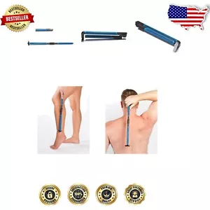 Folding Body Hair Shaver with Triple Blade - Travel-Friendly & Precision Design - Picture 1 of 8