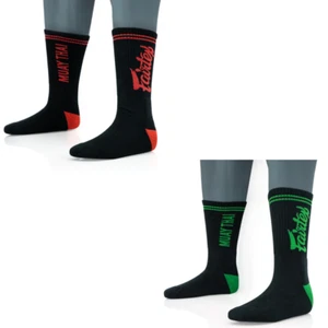 FAIRTEX Sock3 Boxing Muay Thai Unisex Athletic Gym Cotton Dry Fit Anti Bacterial - Picture 1 of 16