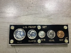 1953 Key Dates U.S. Mint Silver Proof Set in Capital Holder w/Toning-052124-96 - Picture 1 of 4