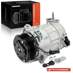 A-Premium A/C Compressor w/ 6 Groove for Chevy Silverado GMC Sierra 1500 L6 3.0L - Picture 1 of 11