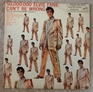 ELVIS Original 1959 'Gold Records Vol.2' Long Play MONO LP, LPM-2075 - Imagen 1 de 5