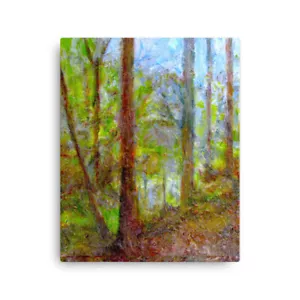 Canvas Print "Purple Greenway" Landscape Art Print by DonWillisJrArt - Picture 1 of 4