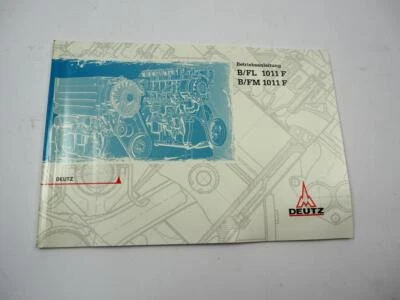 Deutz B FL FM 1011F Motor Betriebsanleitung Bedienungsanleitung 1997 - Bild 1 von 3