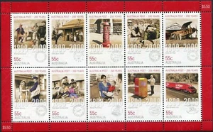 2009 Australia Post 200 Years Sheetlet Of 10 Stamps Mint Never Hinged, Clean - Bild 1 von 1