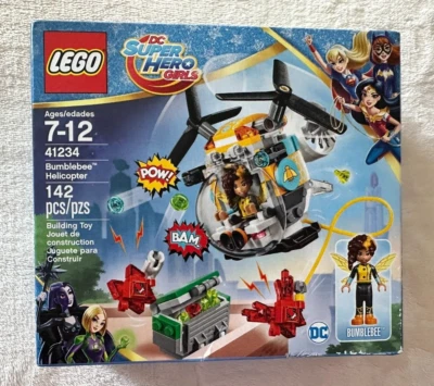 LEGO DC Super Hero Girls 41234 BUMBLEBEE HELICOPTER NIB Sealed - Image 1 of 4
