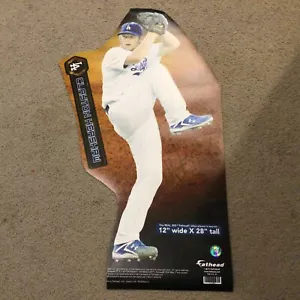 Clayton Kershaw Dodgers 12" x28" tall Junior FATHEAD Wall Graphics NEW with name - Picture 1 of 1