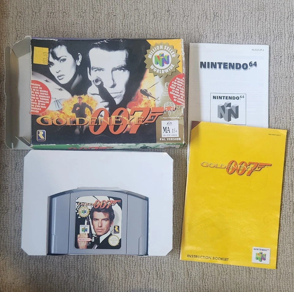 Goldeneye 007 -  Nintendo 64 (N64) PAL Boxed - Free Postage - Image 1 of 1