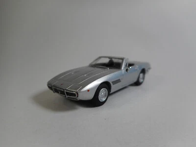 Minichamps 1:87 1969 Maserati Ghibli Spyder Argento Modello Finitto - Immagine 1 di 4