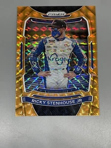 Ricky Stenhouse Jr 2021 Panini Prizm NASCAR Racing Reactive Orange #43 JTG - Picture 1 of 2