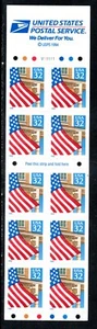 US Scott #2920De Flag over Porch 32 cent self-adhesive stamps - Picture 1 of 2