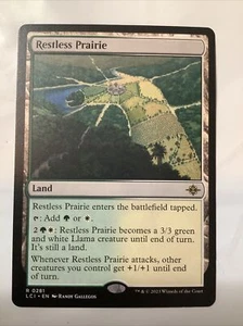 MTG LCI: Restless Prairie (Land) Regular Rare 0281 - Picture 1 of 1