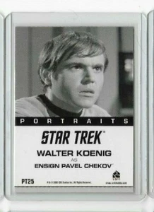 Star Trek TOS 40th Anniversary 2 - Portraits PT25 Walter Koenig as Pavel Chekov - Picture 1 of 1