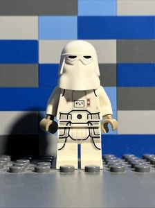 LEGO Star Wars Snowtrooper Minifigure Printed Legs Dark Tan Hands sw1009 Lot HTF - Picture 1 of 3