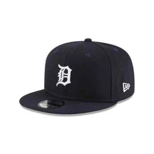 Authentic MLB Detroit Tigers 9FIFTY Adjustable Snap-Back New Era Cap- Navy OEM - Picture 1 of 4