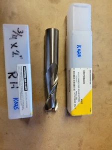 FRESA DE EXTREMO DE CARBURO KENNAMETAL HELI750S2225 3/4 X 2 1273107 K600 (K025) - Imagen 1 de 4