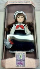 Collectible Memories Genuine Porcelain Doll Sailor Limited Edition - New In Box