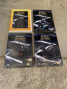 ZORRO Staffel 1 Band 2, 3, 4, 5 Disney Exclusive Episode 9-39 Lot OOP - SEALED! - Bild 1 von 11