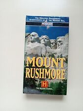THE HISTORY CHANNEL  MODERN MARVELS " MOUNT RUSHMORE " VHS FORMAT MOVIE 1994