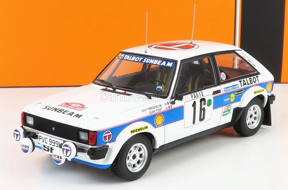 1/24 IXO-MODELS - TALBOT - SUNBEAM LOTUS (night version) N 16 RALLY 24RAL023A - Immagine 1 di 1