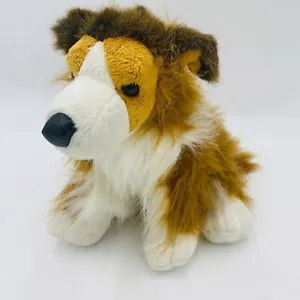 Ganz Webkins Plush Collie HM149 Dog Brown White Stuffed Animal Toy Plush 12.5" - Picture 1 of 12