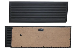 Intérieur Porte Panneau Pour Opel Kadett C 1973-1979 2 Pièces Avant Noir - Afbeelding 1 van 1