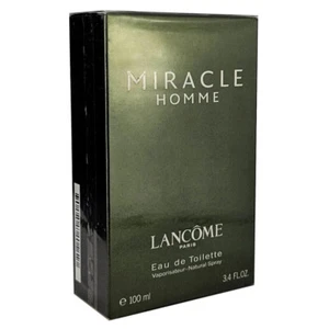 LANCOME Miracle Homme Eau de Toilette 100 ml - Vintage - Imagen 1 de 1