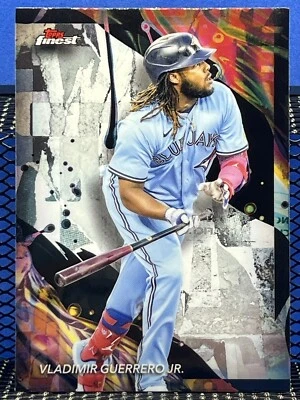 2024 Topps Finest VLADIMIR GUERRERO JR Toronto Blue Jays Base 158 Uncommon - Image 1 of 2