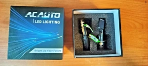 ACAuto LED Lighting H1 Headlight Bulbs 2 Pack **Open Box TESTED** - Foto 1 di 8