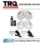 TRQ Performance Front and Rear Brake Pad &amp; Rotor Kit Fits 99-13 Chevrolet GMC