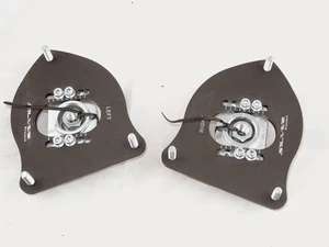 Camber Plates for Mini Cooper R53 R50 Uniball verstellbare einstellbare BLACK - Picture 1 of 2