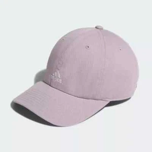 NWT WOMEN'S ADIDAS SATURDAY 2.0 CASUAL SPORTY PRELOVED HAT FIG PURPLE IR0808 - Picture 1 of 3
