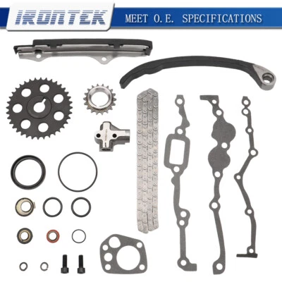 Timing chain kit Fits 1989-1997 Nissan 2.4 L 240SX PickUp KA24E - Image 1 of 4