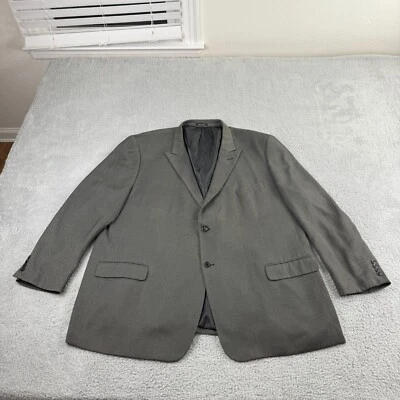 Blazer Pronto Uomo Para Hombres 58L Poliéster Pico Solapa Gris Traje Chaqueta Abrigo Deportivo Foto 1 de 4