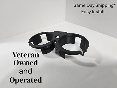 Dual Cup Holder Insert Silverado Sierra Tahoe Suburban Yukon 2003 2004 2005 2006 - Image 1 of 3