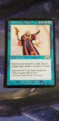 Mind Over Matter x1 HEAVY PLAY Exodus 40/143 MTG Magic - Image 1 of 2