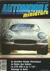 AUTOMOBILE MINIATURE N°56 HONDA VICTORIEUSE / 275 GTB 4 / SAMOURAI LUXE - Picture 1 of 1