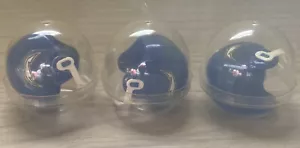 Vintage Miniature NFL Gumball Helmets San Diego Chargers 3 Total NOS - Picture 1 of 4
