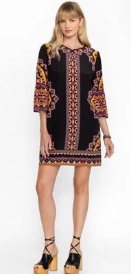 Johnny Was LUNNA SHIFT MINI VESTIDO Talla XL  Foto 1 de 4