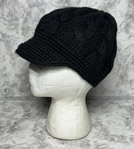Gorro tejido con cable de lana J Crew unisex OSFA | negro - Imagen 1 de 5