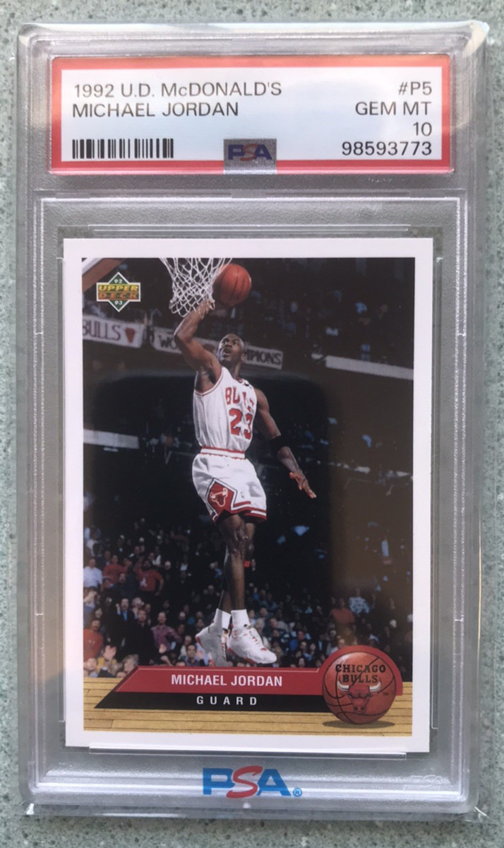 PSA10 2枚セット マイケル ジョーダン / Jordan NBA PSA 10 MICHAEL JORDAN 1991-92 91-92 Hoops #579 Olympic Team