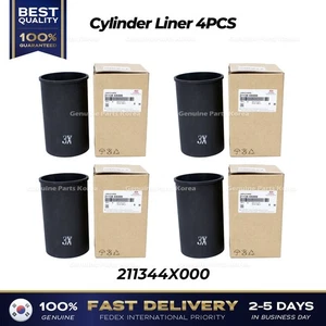 ⭐Revestimiento de cilindro genuino⭐ 4 piezas 211344x000 para Hyundai Terracan Kia Carnival - Imagen 1 de 2