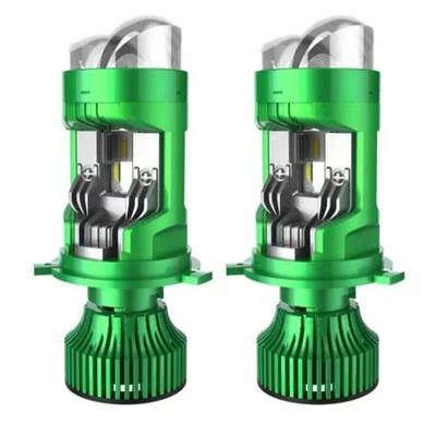 Upgrade Vehicle Visibility H4 LED Dual Projector Lights Set of Two at 6500LM - Image 1 of 4