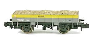 Dapol 2F-060-020, N Gauge, Grampus open wagon , in BR engineers grey & yellow - Picture 1 of 1