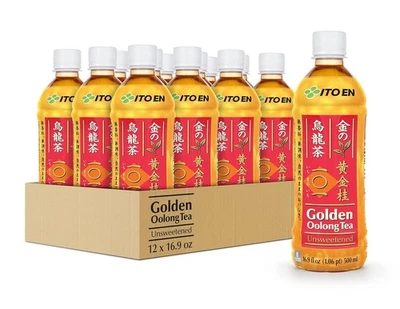 Tea Golden Oolong Tea, Unsweetened, 16.9 Ounce (Pack of 12) - Image 1 of 4
