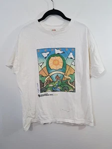 Vintage Old Kent River Bank Run 2000 Tee 25K Size Large White Graphic Tee - Bild 1 von 7