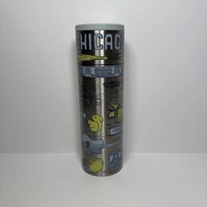 Starbucks Chicago Illinois Been There Series Stainless Steel 16oz Travel Tumbler - Picture 1 of 10