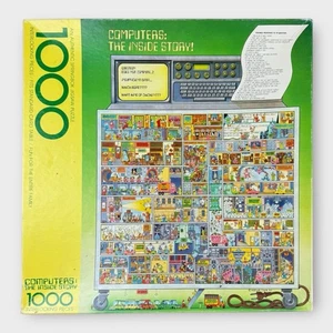 Vintage Springbok Jigsaw Puzzle Computers The Inside Story 1000 Pieces - Picture 1 of 6